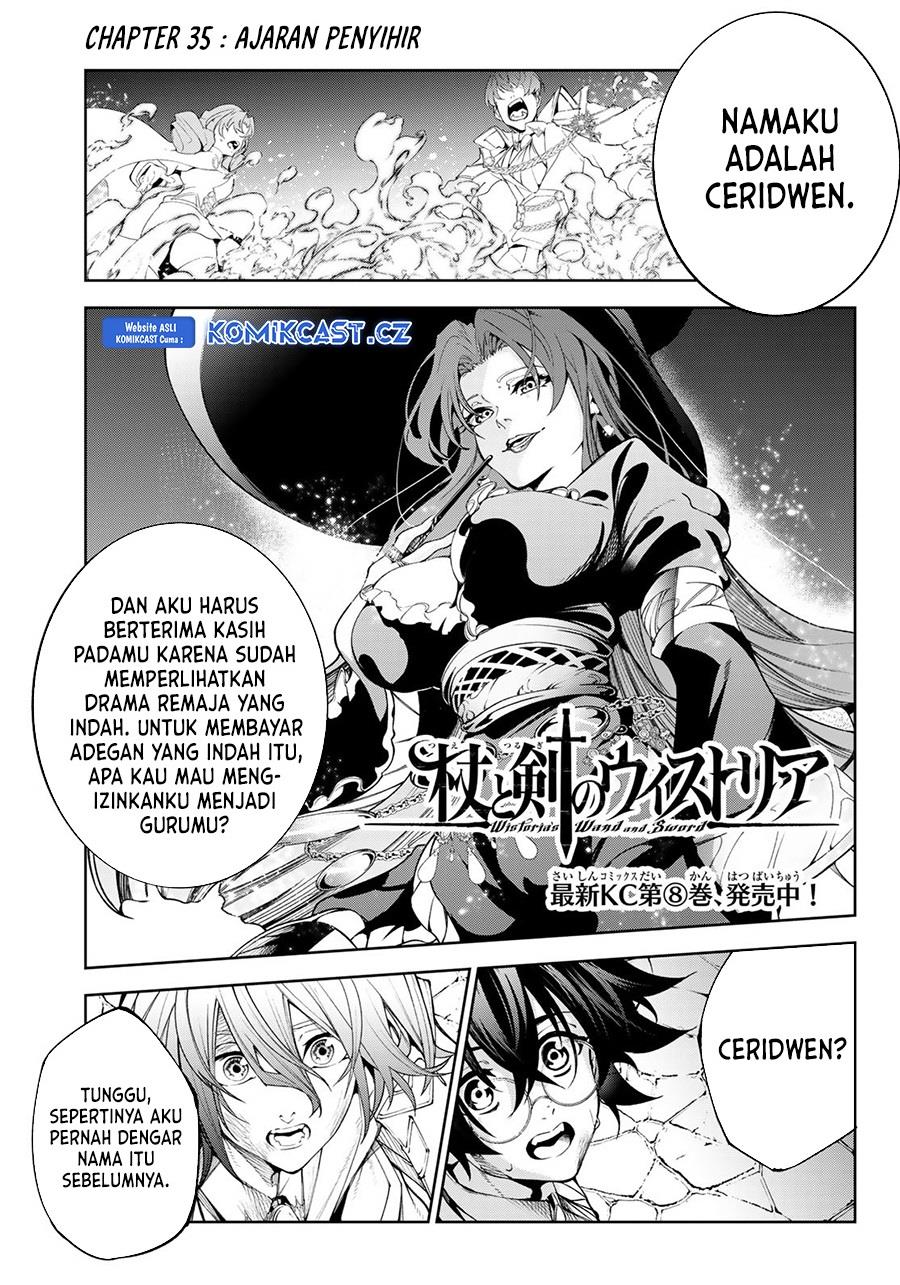 Tsue to Tsurugi no Wistoria Chap 35 - Next Chap 36