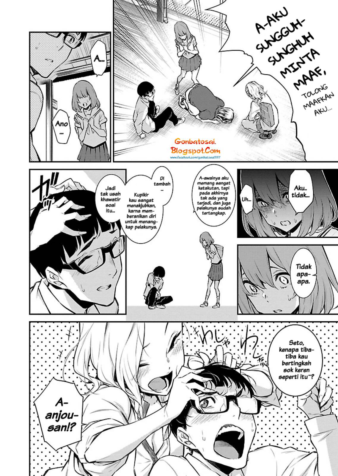 Yancha Gal no Anjou-san Chap 8 - Next Chap 9