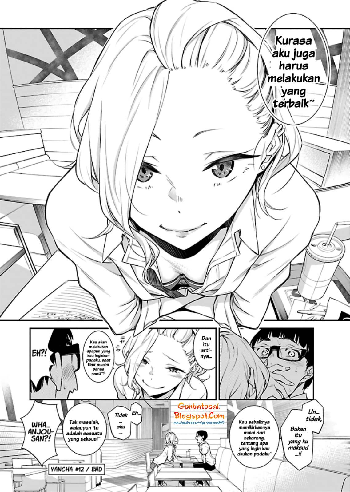 Yancha Gal no Anjou-san Chap 12 - Next Chap 13