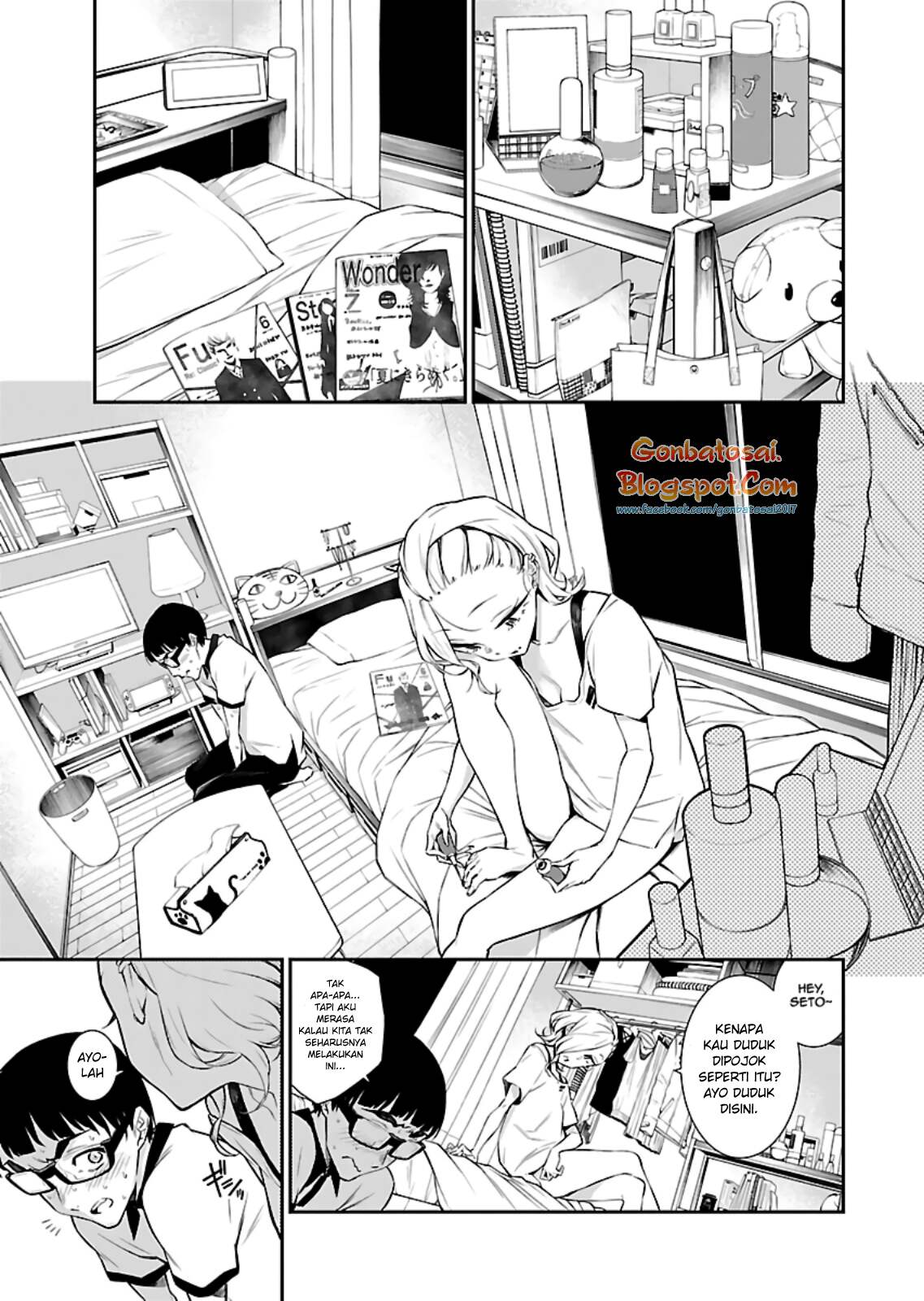 Yancha Gal no Anjou-san Chap 18 - Next Chap 19