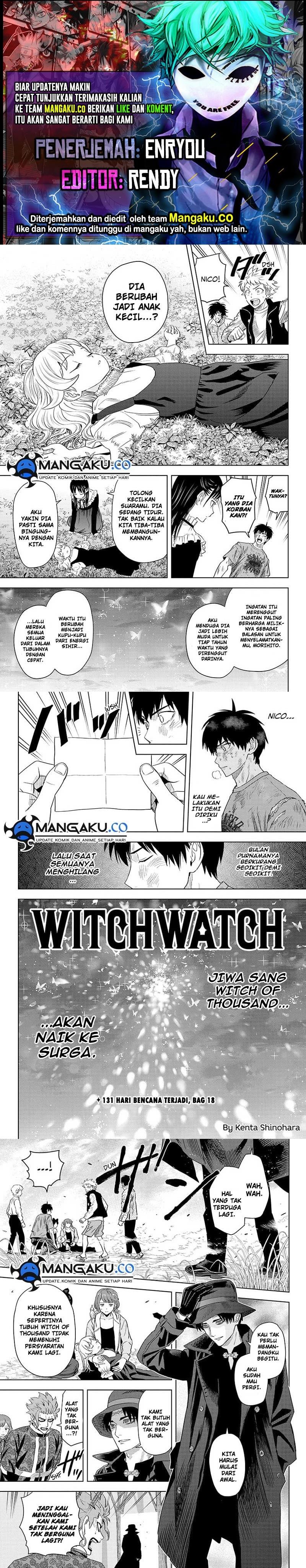 Witch Watch Chap 131 - Next Chap 132