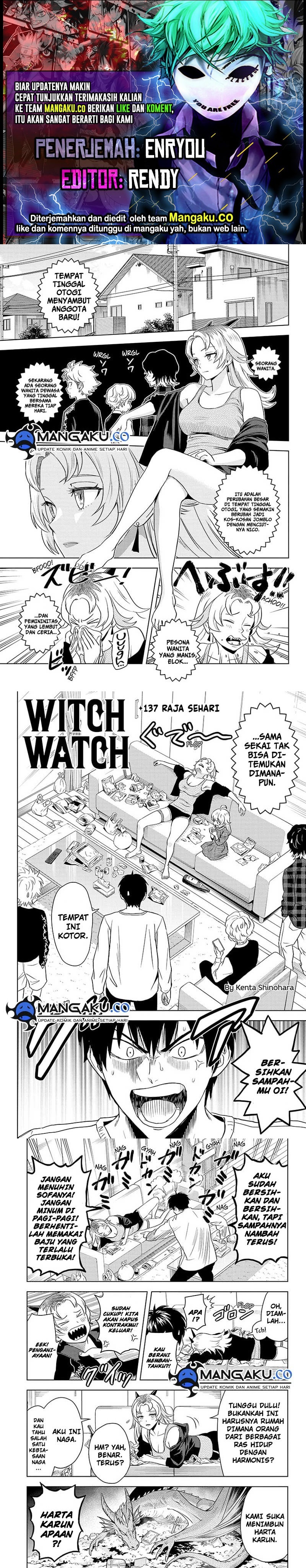 Witch Watch Chap 137 - Next Chap 138