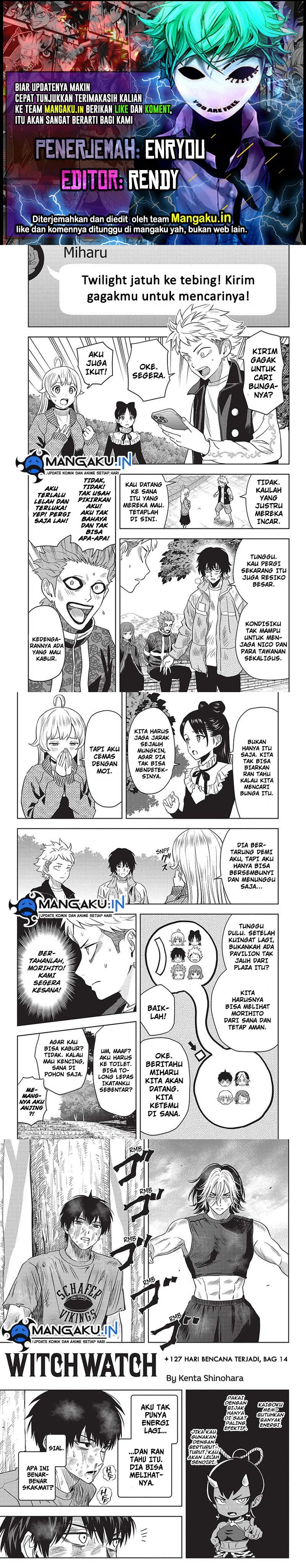 Witch Watch Chap 127 - Next Chap 128