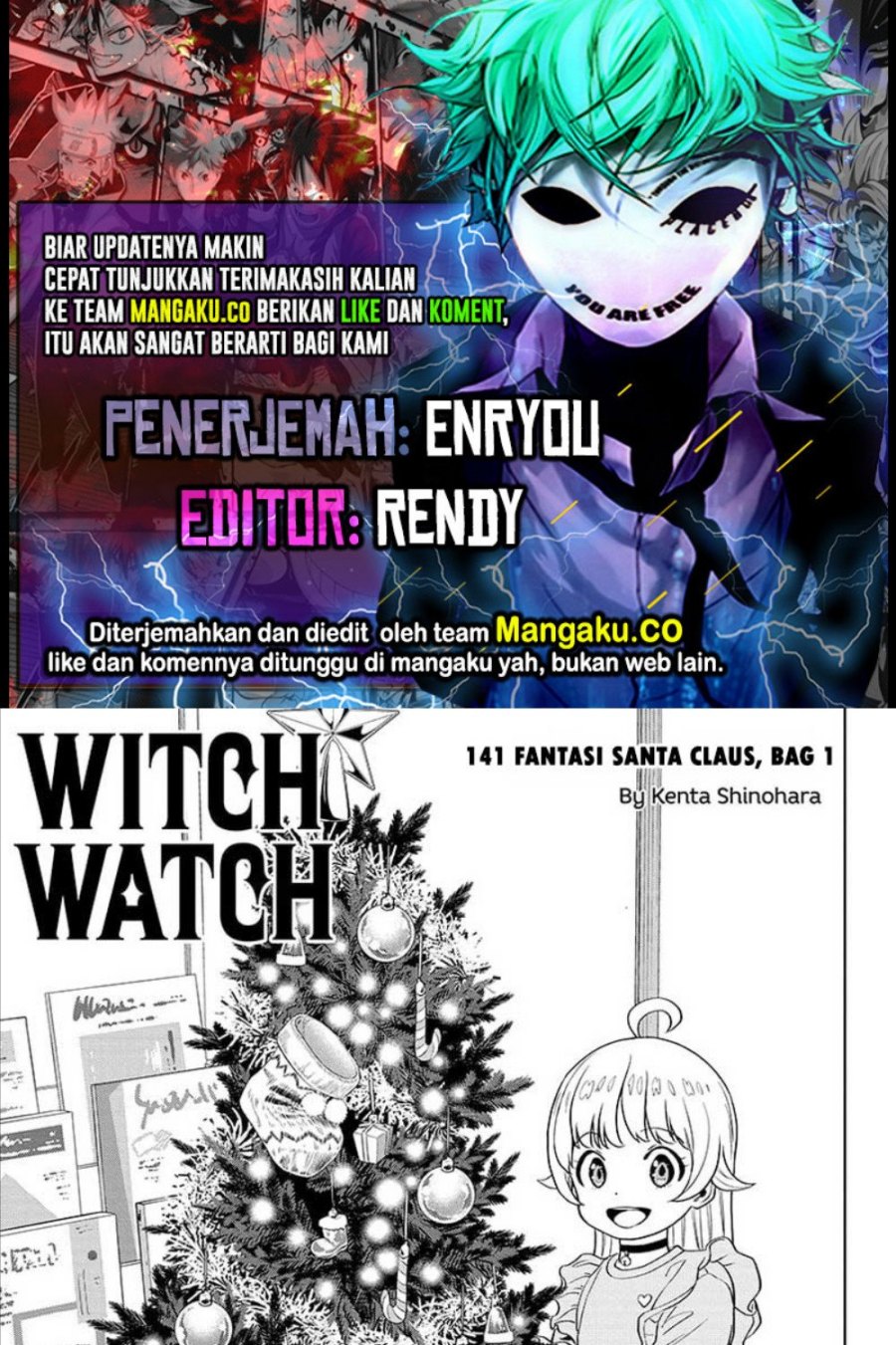 Witch Watch Chap 141 - Next Chap 142