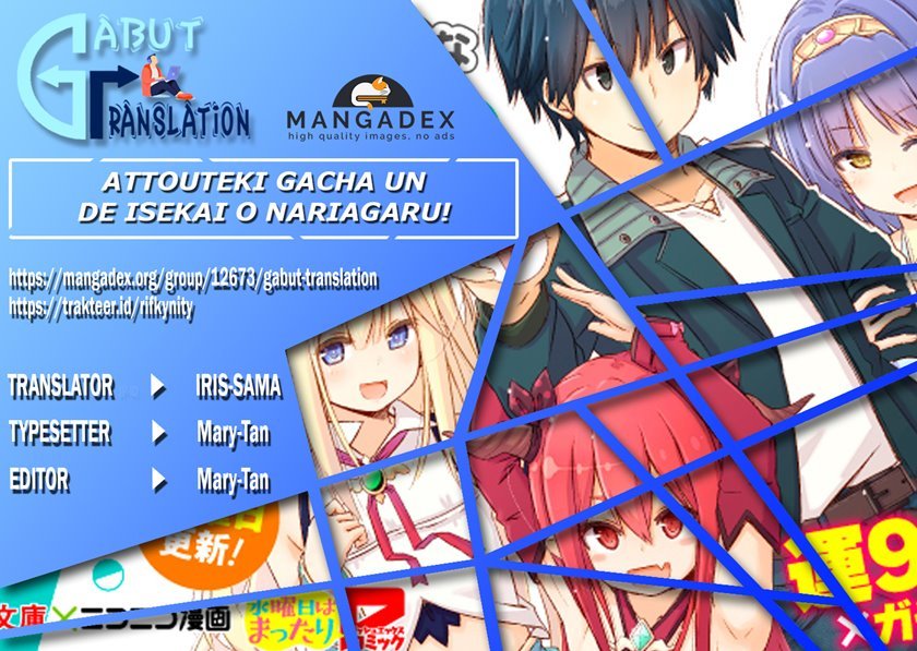 Attouteki Gacha Un De Isekai O Nariagaru! Chap 9.1 - Next Chap 10.1