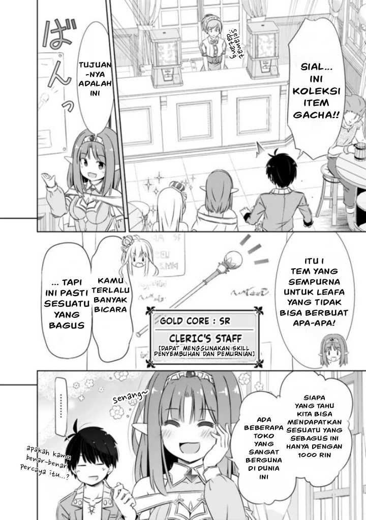 Attouteki Gacha Un De Isekai O Nariagaru! Chap 14 - Next Chap 15