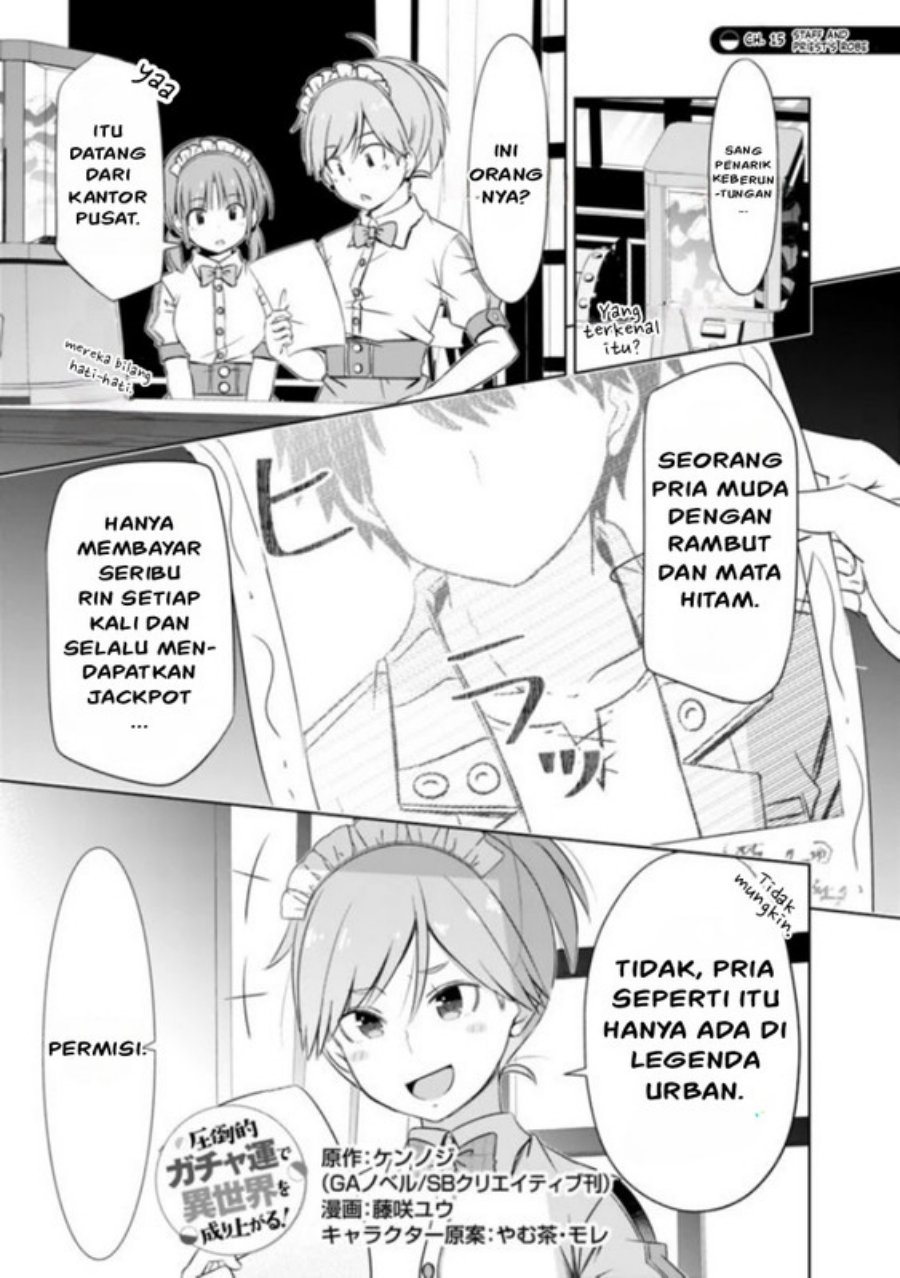 Attouteki Gacha Un De Isekai O Nariagaru! Chap 15 - Next Chap 16