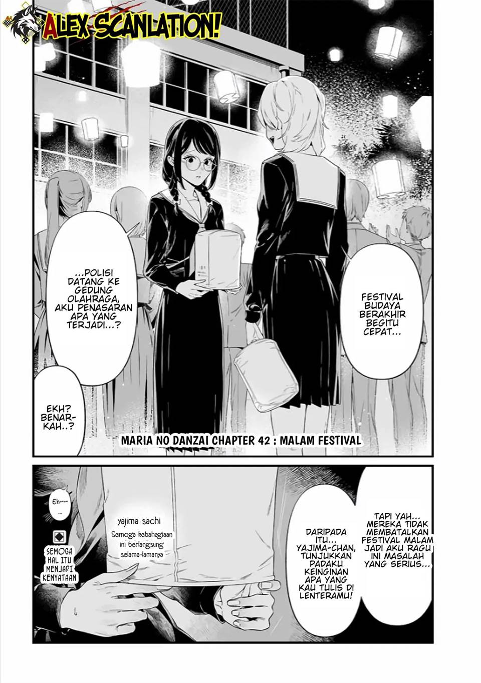 Maria no Danzai Chap 42 - Next Chap 43