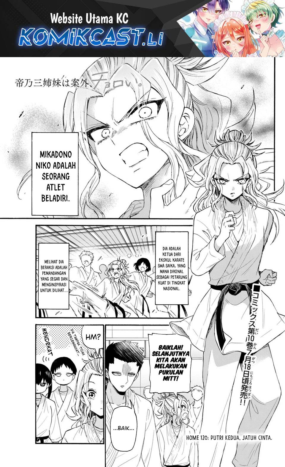 Mikadono Sanshimai wa Angai, Choroi Chap 120 - Next Chap 121
