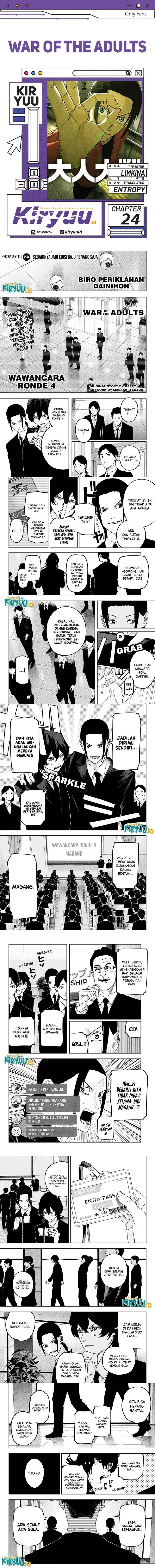 War of the Adults Chap 24 - Next Chap 25