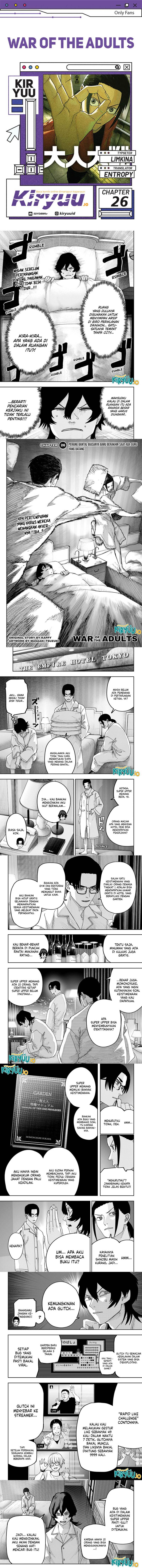 War of the Adults Chap 26 - Next Chap 27