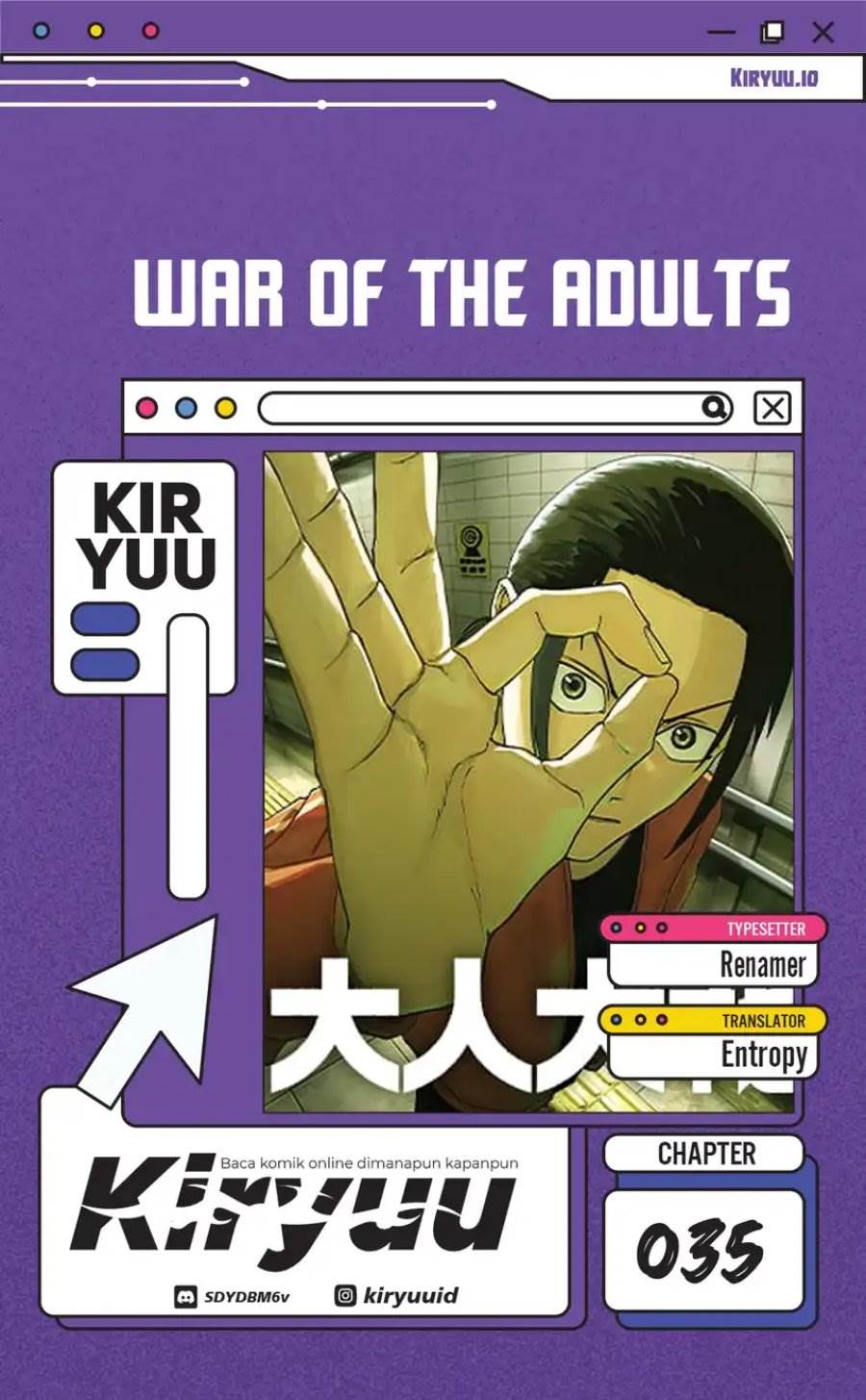 War of the Adults Chap 35 - Next Chap 36