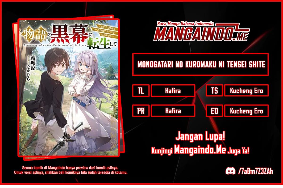Monogatari no Kuromaku ni Tensei shite Chap 2 - Next Chap 3