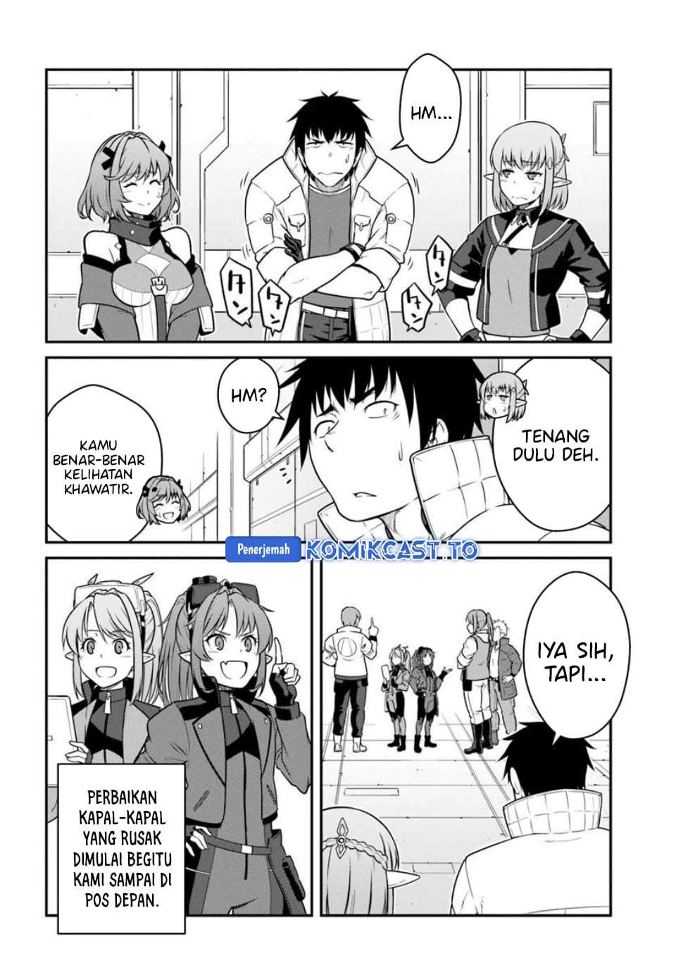Mezametara Saikyou Soubi to Uchuusen-mochi Datta no de, Ikkodate Mezashite Youhei Toshite Jiyuu ni Ikitai Chap 56.1 - Next Chap 57.1