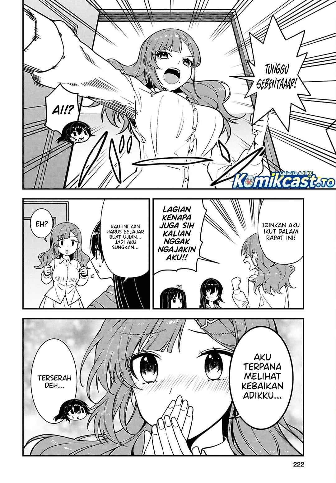 Tonari no Seki no Yankee Shimizu-san ga Kami o Kuroku Sometekita Chap 20 - Next Chap 21