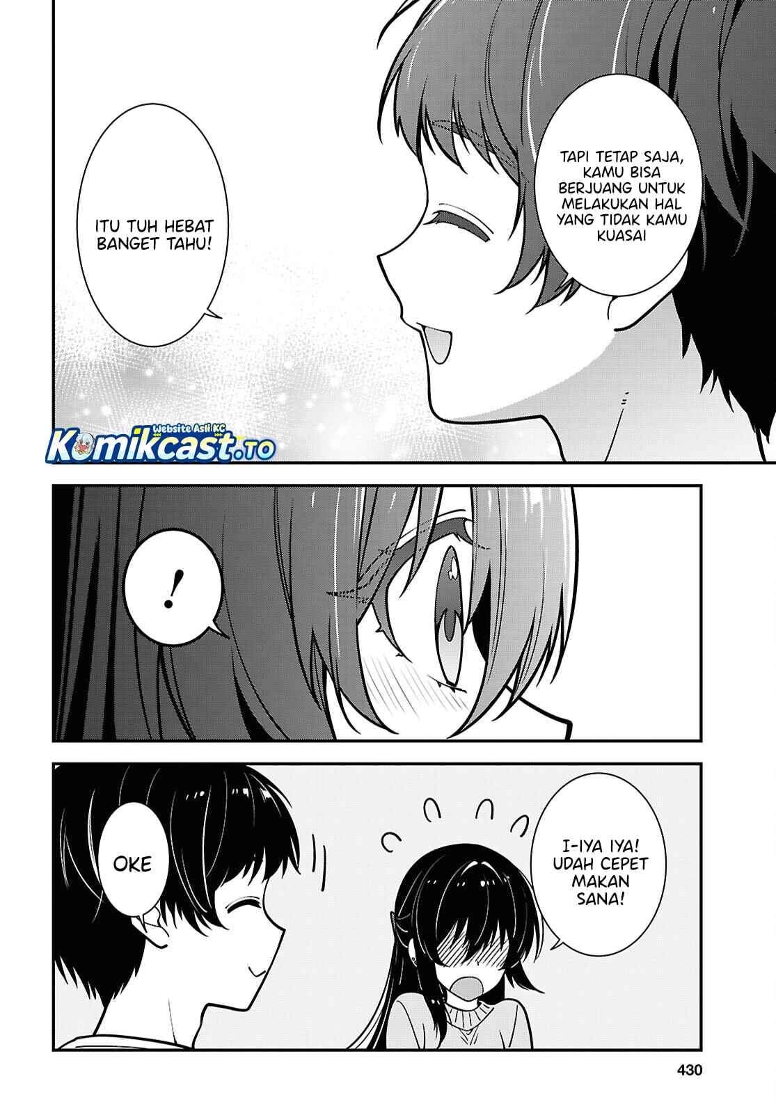 Tonari no Seki no Yankee Shimizu-san ga Kami o Kuroku Sometekita Chap 21 - Next Chap 22