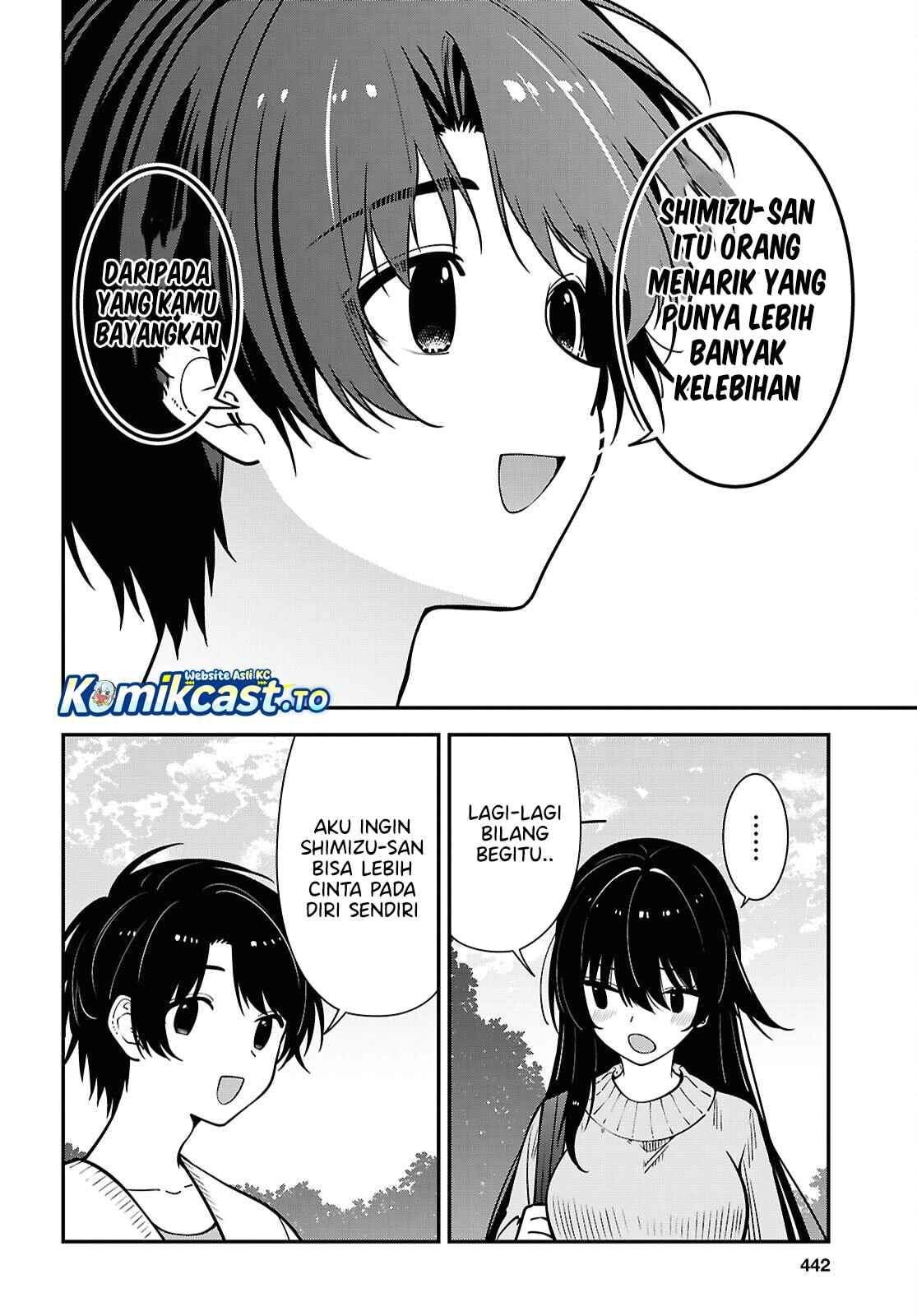 Tonari no Seki no Yankee Shimizu-san ga Kami o Kuroku Sometekita Chap 21 - Next Chap 22