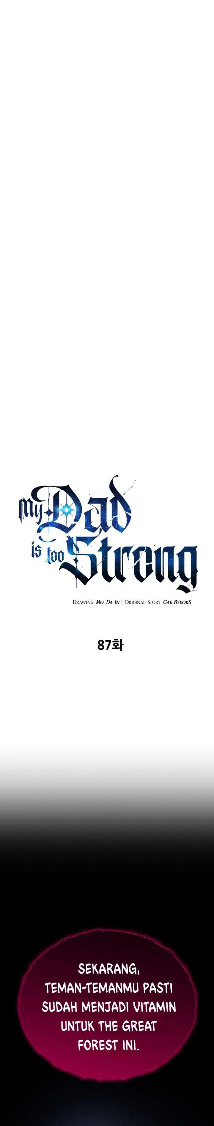 My Dad Is Too Strong Chap 87 - Next Chap 88
