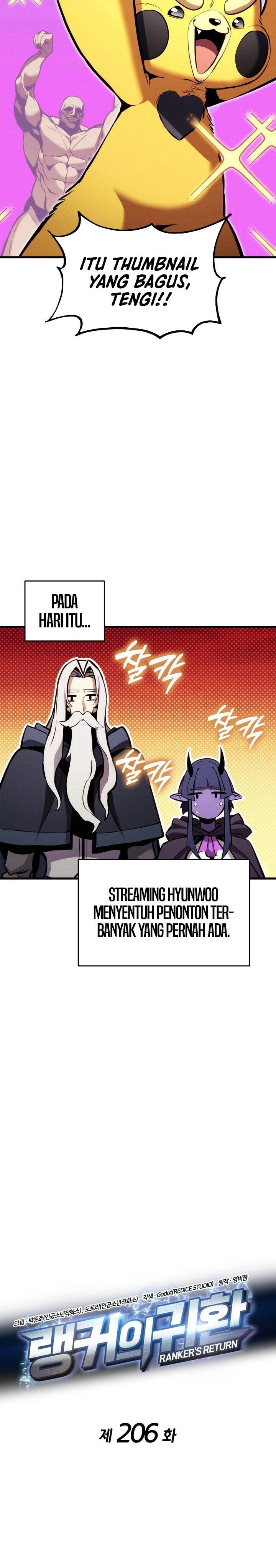 Ranker’s Return (Remake) Chap 206 - Next Chap 207