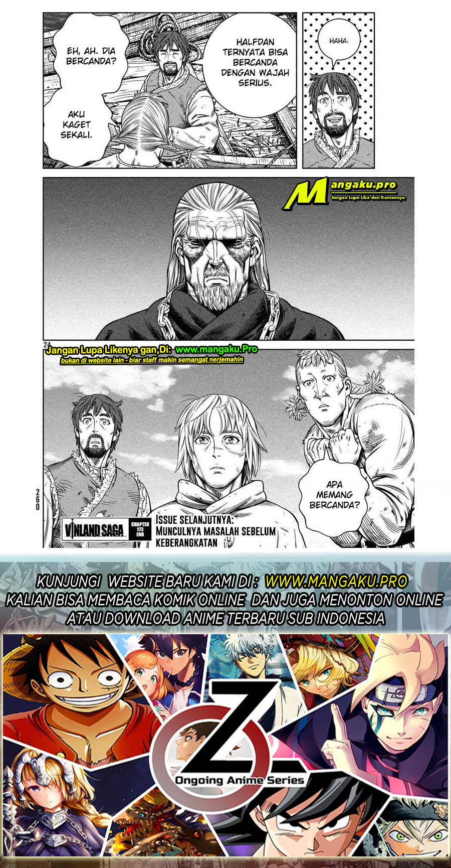 Vinland Saga Chap 173 - Next Chap 174