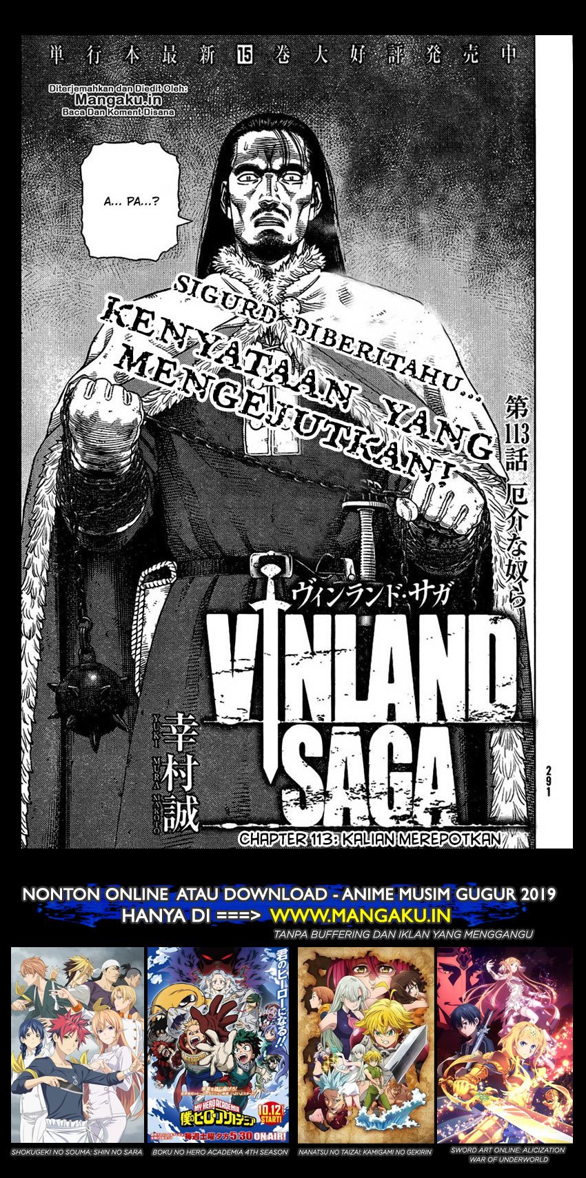 Vinland Saga Chap 113 - Next Chap 114