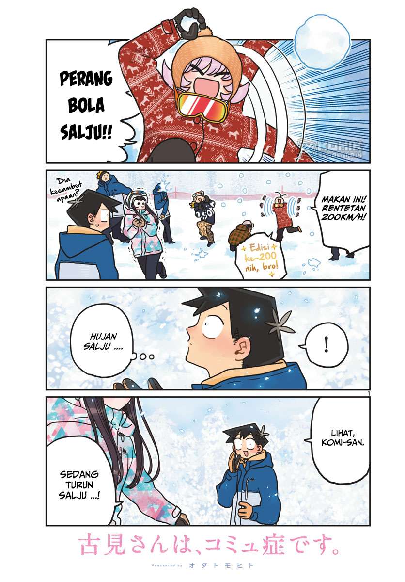 Komi-san wa Komyushou Desu. Chap 262 - Next Chap 263