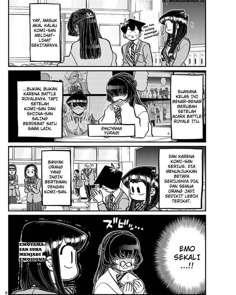 Komi-san wa Komyushou Desu. Chap 341 - Next Chap 342
