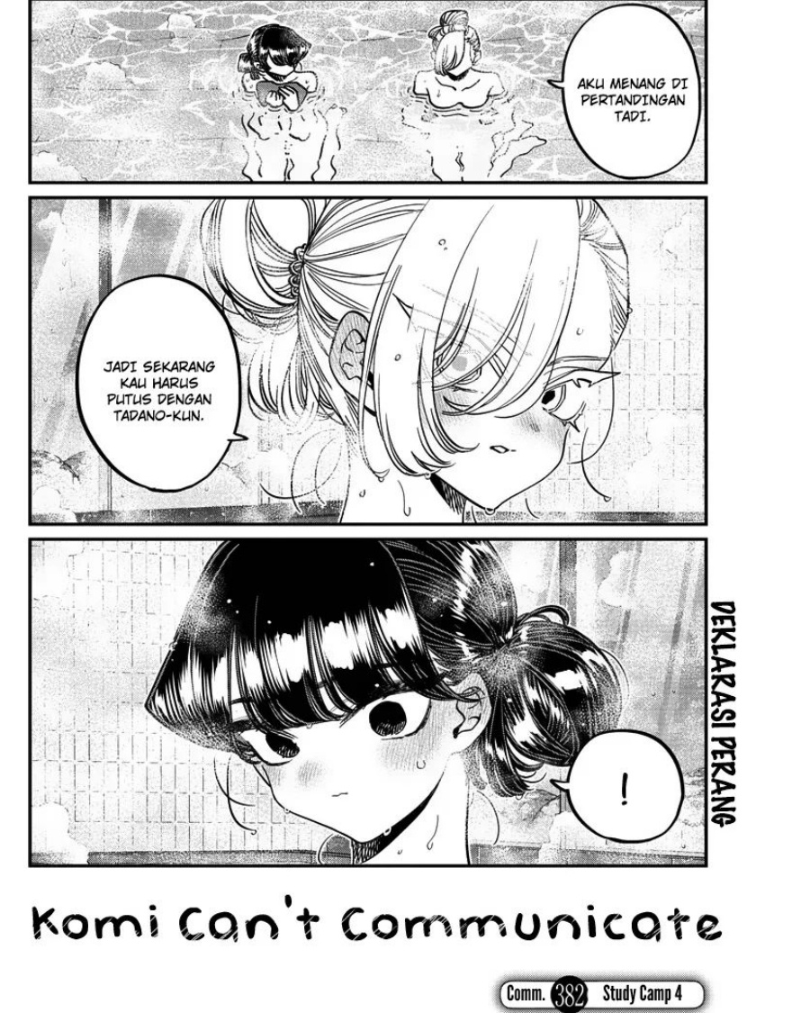 Komi-san wa Komyushou Desu. Chap 382 - Next Chap 383
