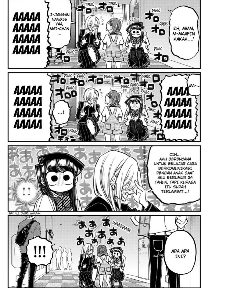 Komi-san wa Komyushou Desu. Chap 384 - Next Chap 385