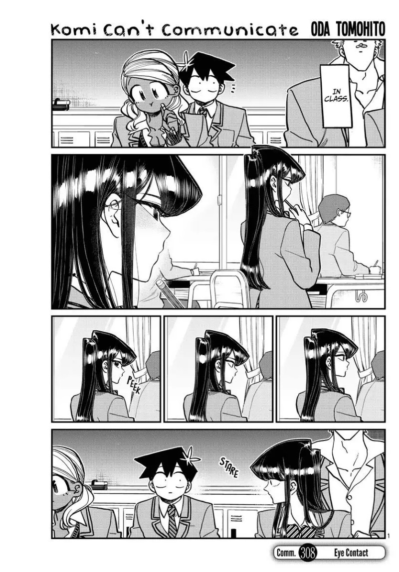 Komi-san wa Komyushou Desu. Chap 308 - Next Chap 309