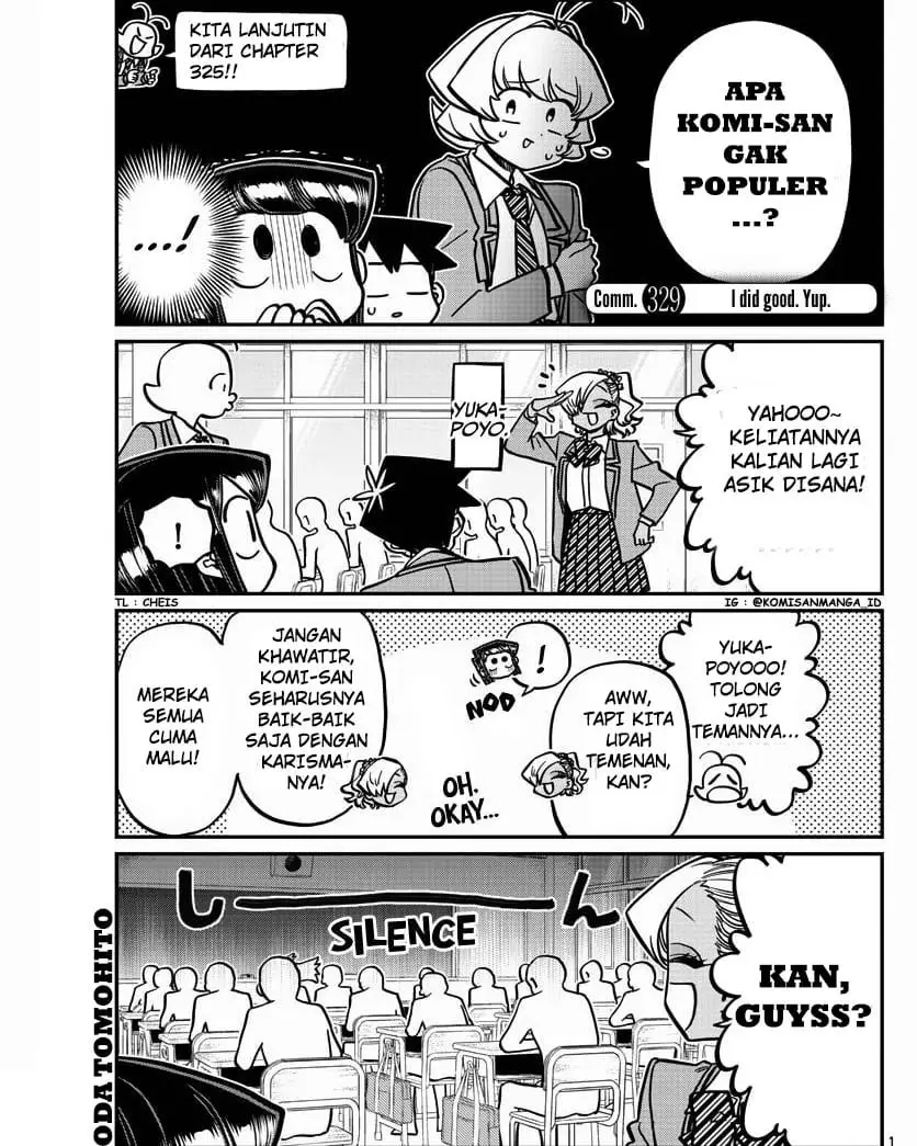 Komi-san wa Komyushou Desu. Chap 329 - Next Chap 330