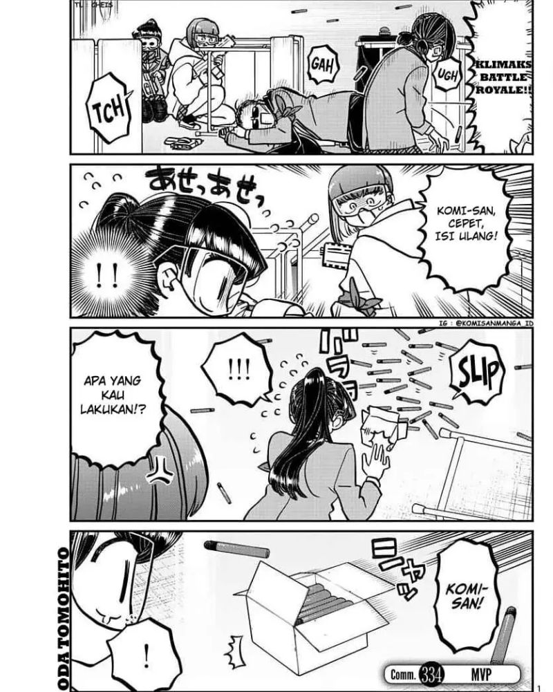 Komi-san wa Komyushou Desu. Chap 334 - Next Chap 335