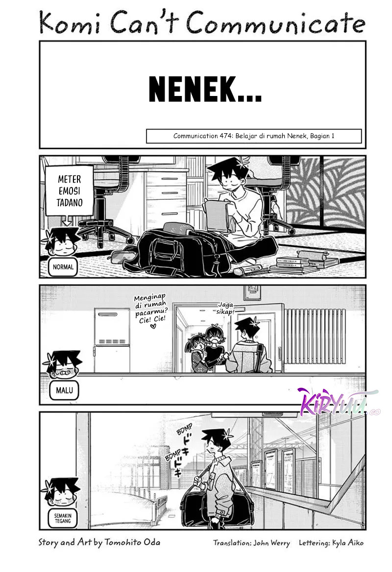 Komi-san wa Komyushou Desu. Chap 474 - Next Chap 475