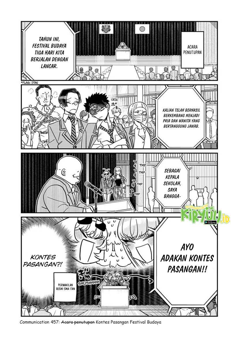 Komi-san wa Komyushou Desu. Chap 457 - Next Chap 458