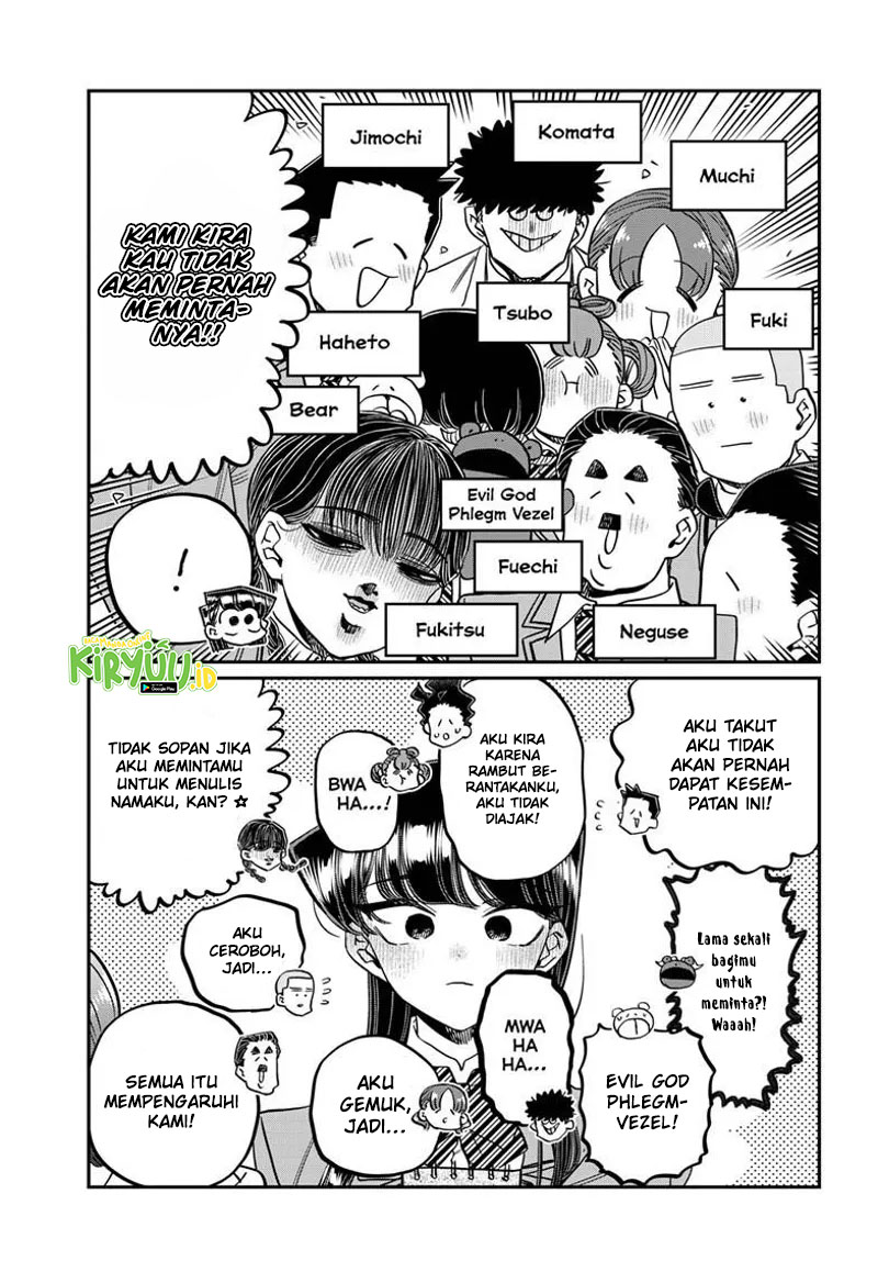 Komi-san wa Komyushou Desu. Chap 458 - Next Chap 459
