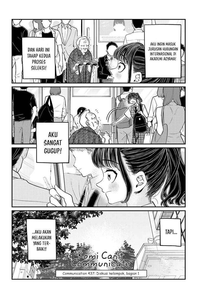 Komi-san wa Komyushou Desu. Chap 437 - Next Chap 438