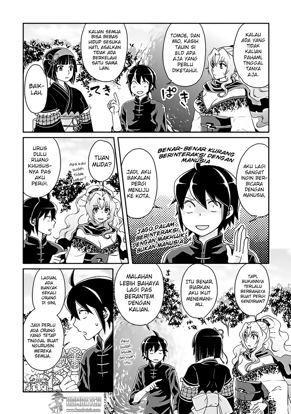Tsuki ga Michibiku Isekai Douchuu Chap 9 - Next Chap 10