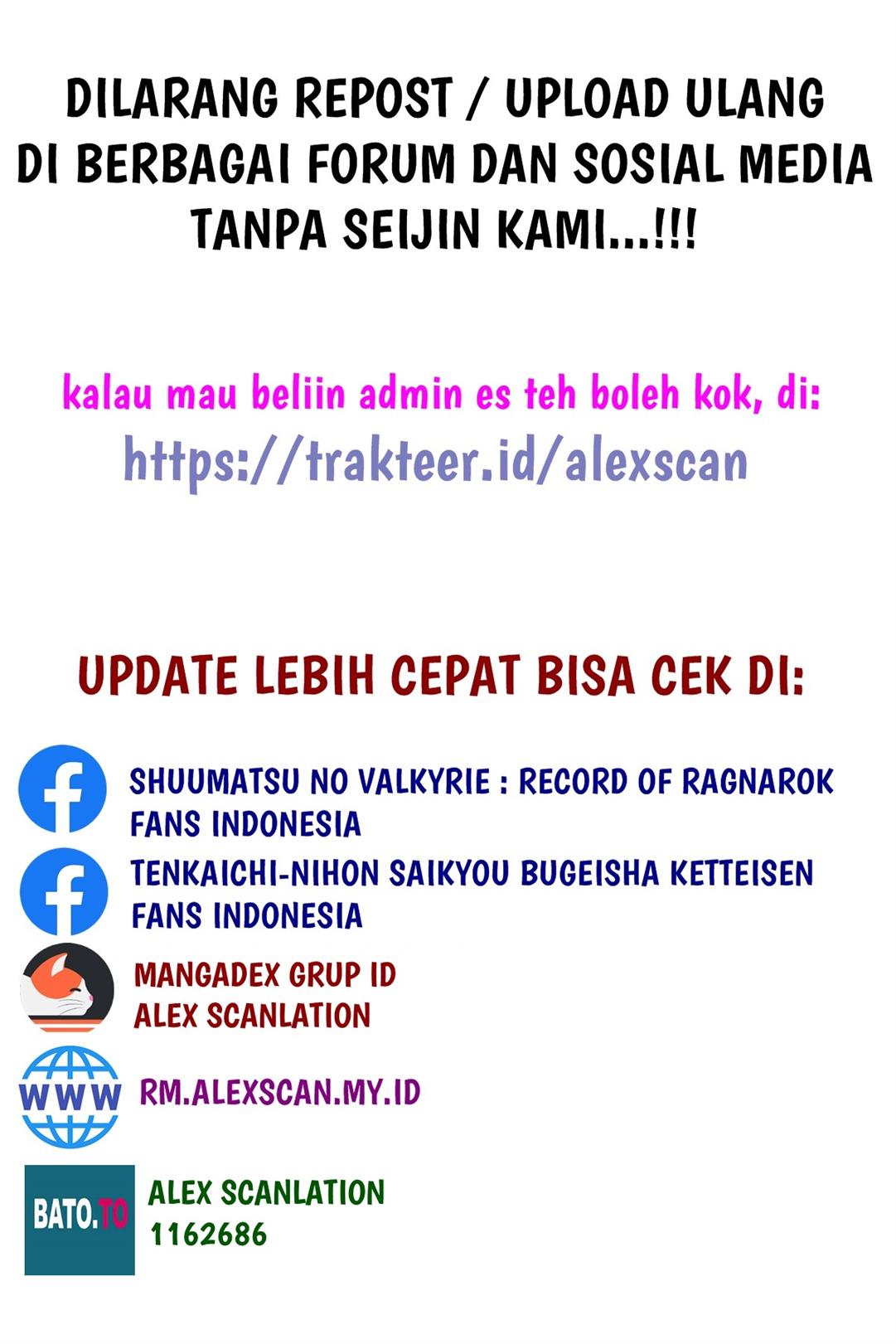 Shuumatsu no Valkyrie Chap 73 - Next Chap 74