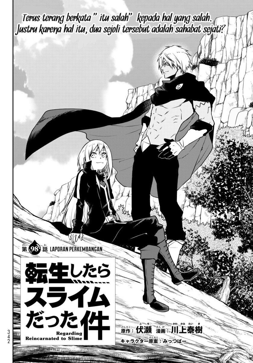 Tensei Shitara Slime Datta Ken Chap 98 - Next Chap 99