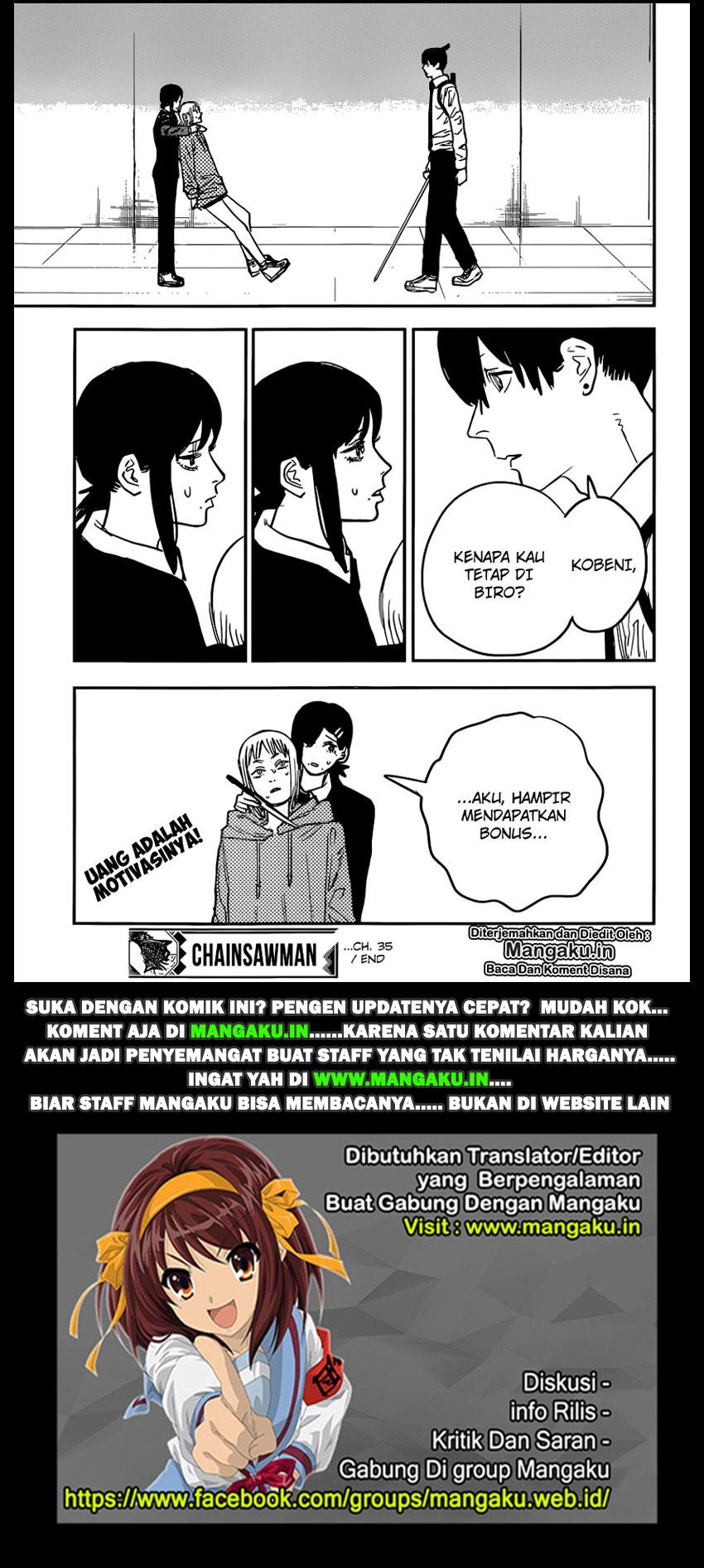 Chainsaw Man Chap 35 - Next Chap 36