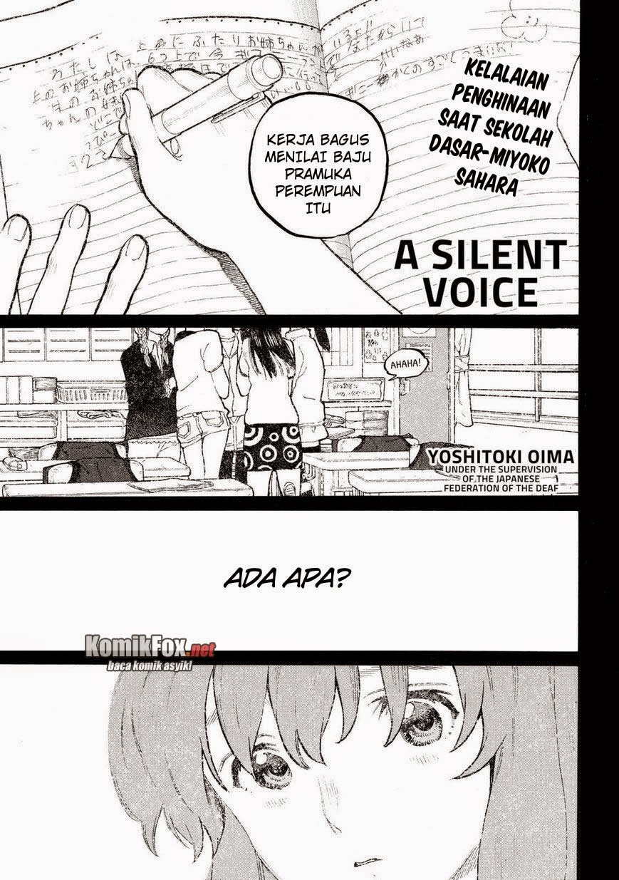 Koe no Katachi Chap 47 - Next Chap 48