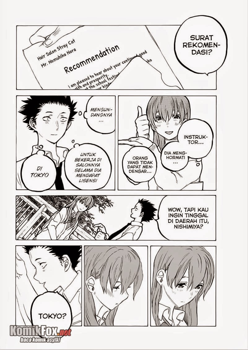 Koe no Katachi Chap 59 - Next Chap 60