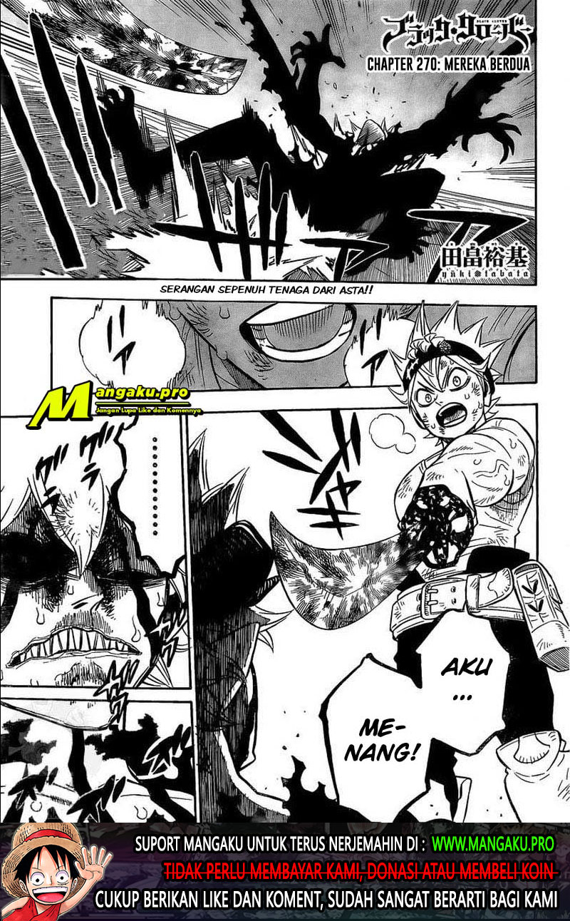 Black Clover Chap 270 - Next Chap 271