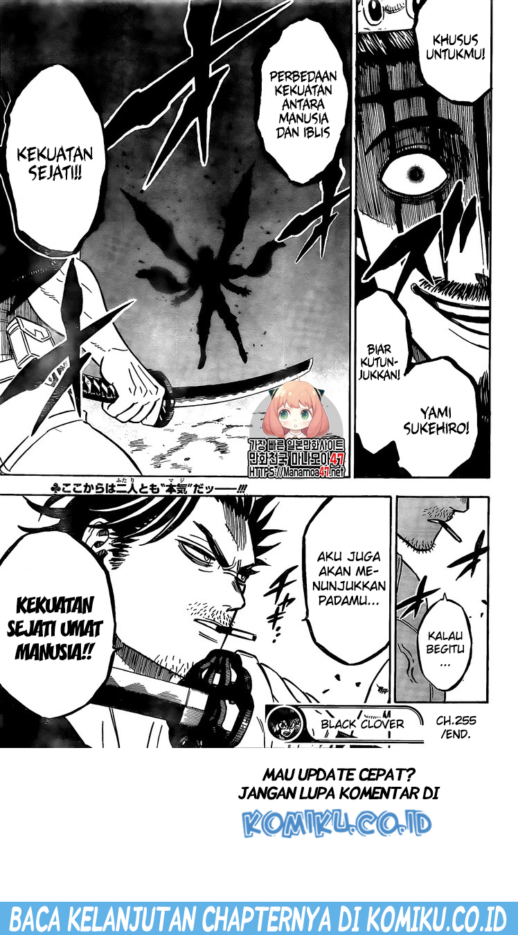 Black Clover Chap 255 - Next Chap 256