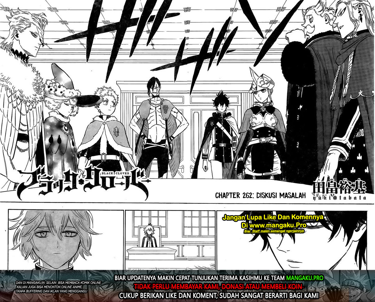 Black Clover Chap 262 - Next Chap 263