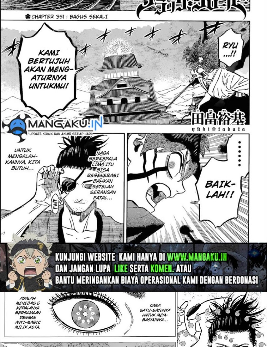 Black Clover Chap 352 - Next Chap 353
