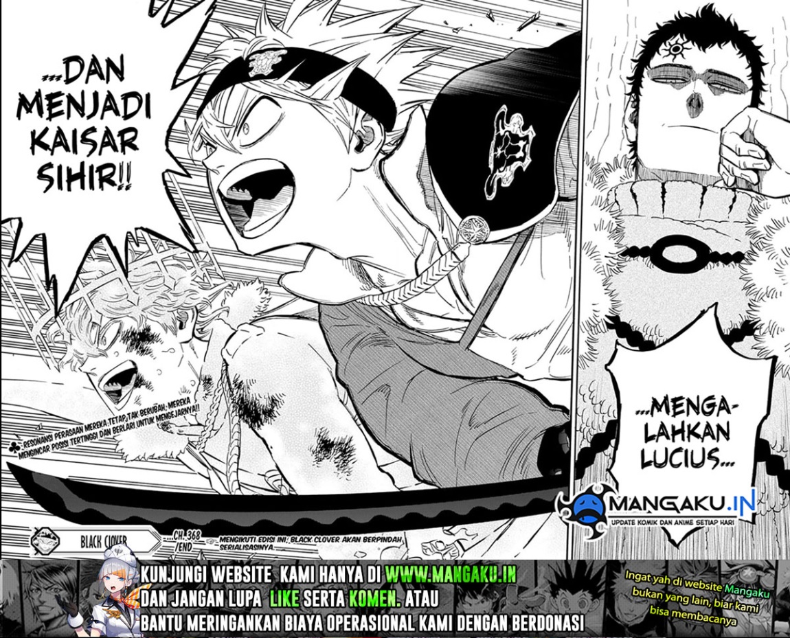 Black Clover Chap 368 - Next Chap 369