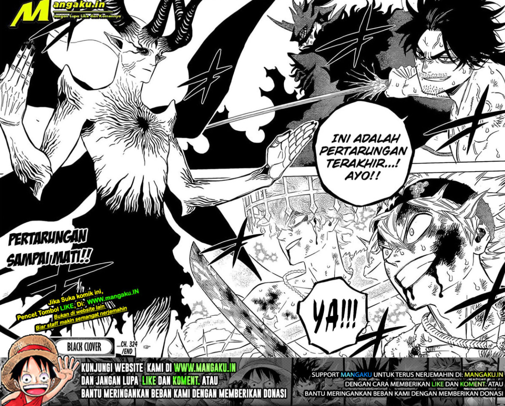 Black Clover Chap 324 - Next Chap 325