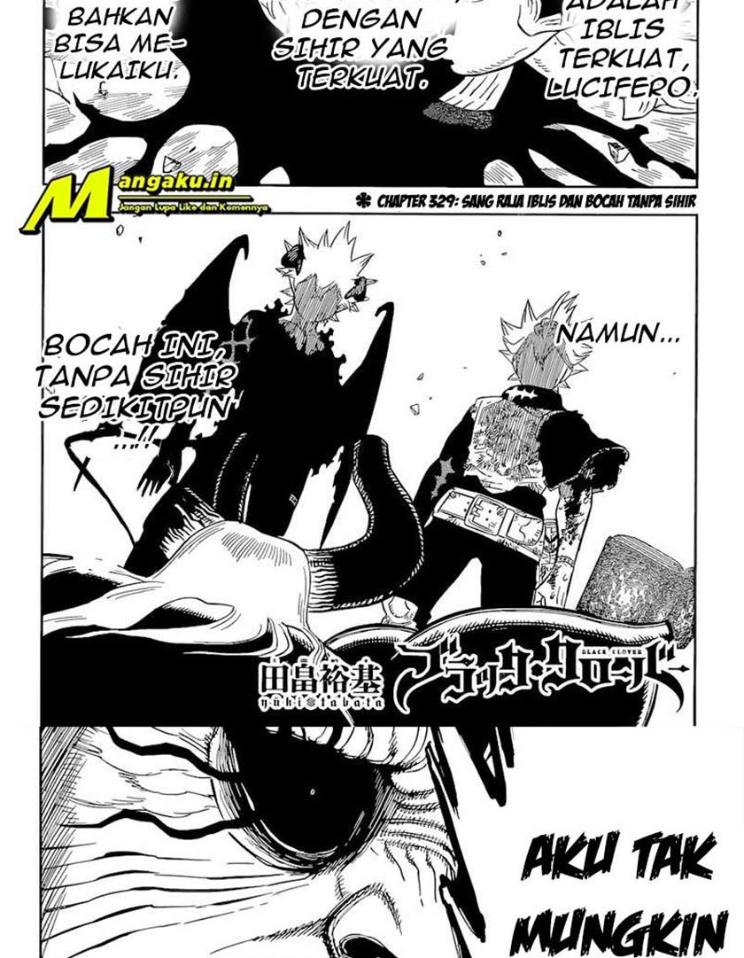 Black Clover Chap 329 - Next Chap 330