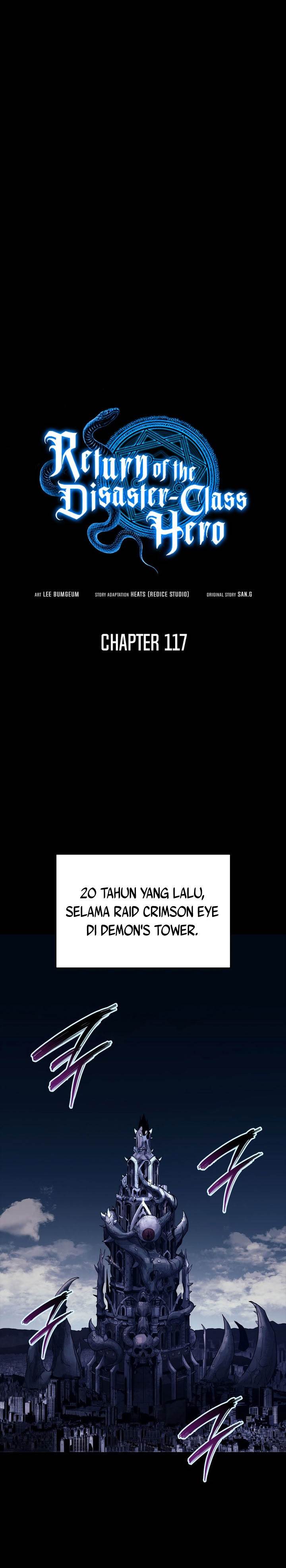 A Disaster-Class Hero Has Returned Chap 117 - Next Chap 118